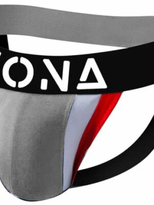 grey apex jockstrap small