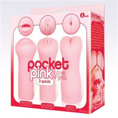 pocket pink 3 pack