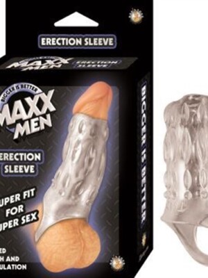 maxx men erection sleeve clear
