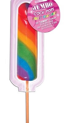 jumbo rainbow cock pops each jumbo rainbow cock pops each
