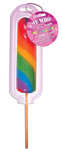 jumbo rainbow cock pops each jumbo rainbow cock pops each