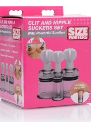 clit and nipple suckers set