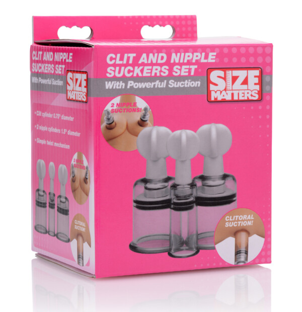 clit and nipple suckers set