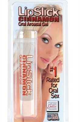 lipslick cinnamon oral arousal gel clear edible warm and tingly