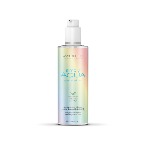 simply aqua water based lubricant 4 fl. oz. special edition simply aqua water based lubricant 4 fl. oz. special edition