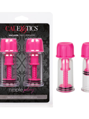 nipple play vacuum twist suckers pink