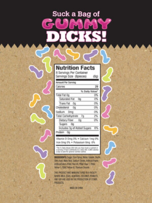 suck a bag of gummy dicks suck a bag of gummy dicks