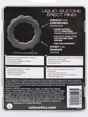 alpha liquid silicone erect ring gray