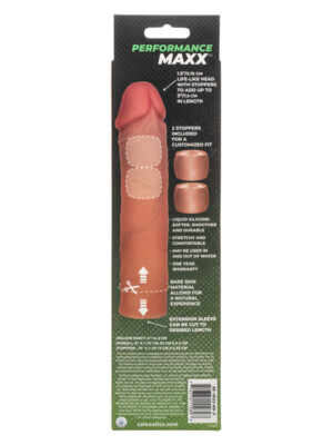 performance maxx liquid silicone extension system brown