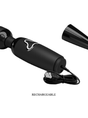 pretty love body wand with led light black