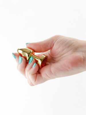 rear assets petite gold/red