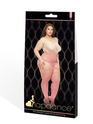 pink mirage suspender bodystocking q pink mirage suspender bodystocking q