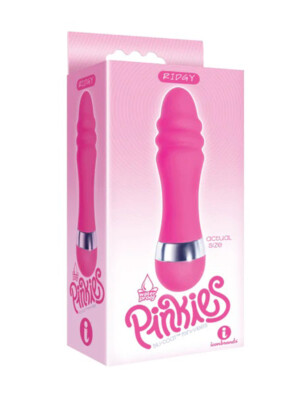 pinkies silicoat mini vibe ridgy pink