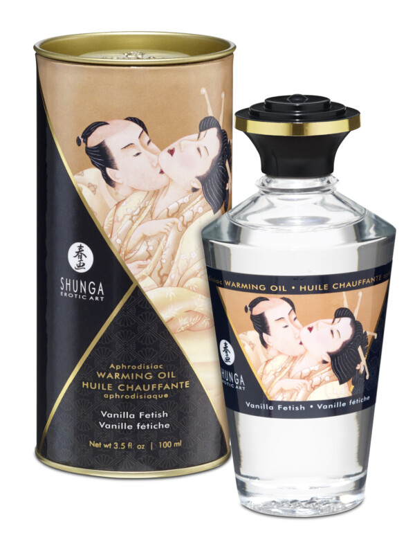 aphrodisiac warming oil vanilla fetish