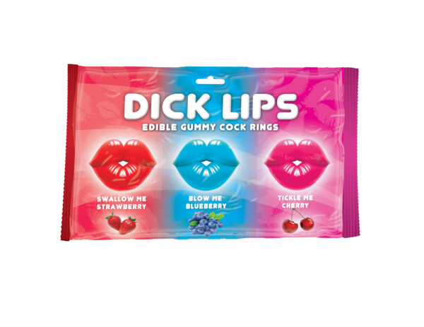 dick lips edible gummy cock rings