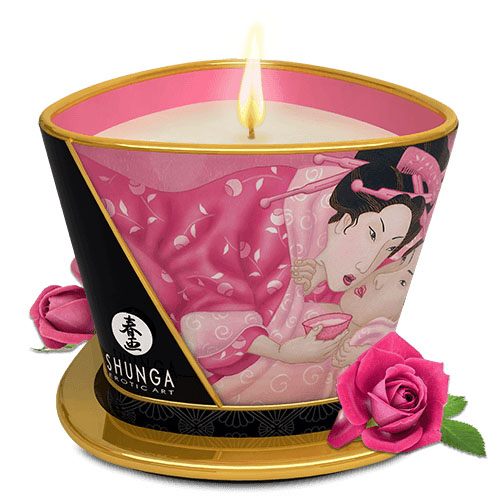 massage candle aphrodisia roses 5.7 oz.