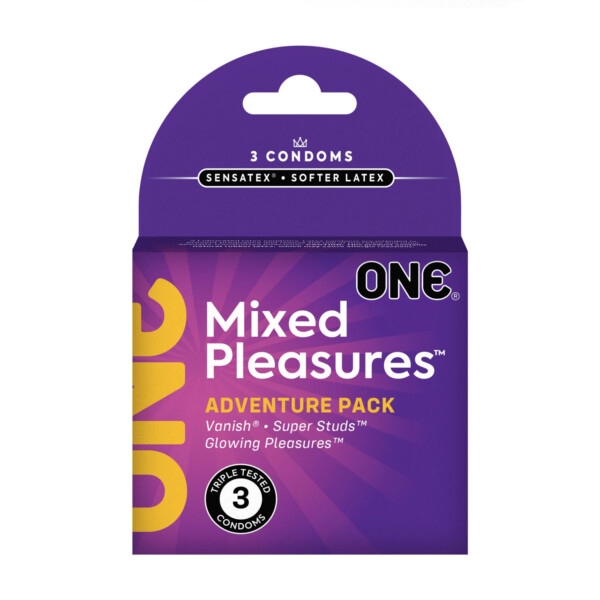 one mixed pleasures 3 count condoms one mixed pleasures 3 count condoms