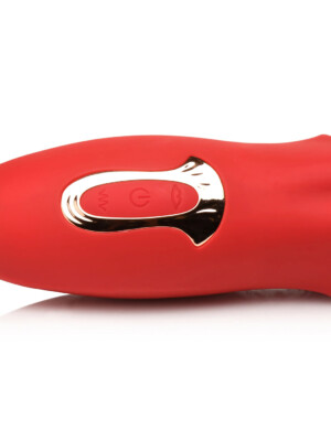 lickgasm kiss and tell mini kissing and vibrating clitoral stimulator red lickgasm kiss and tell mini kissing and vibrating clitoral stimulator red