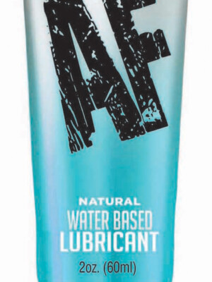 juicy af natural water based lubricant 2 oz
