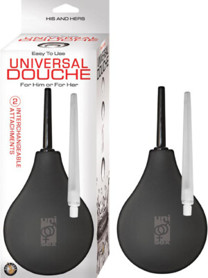 universal douche black