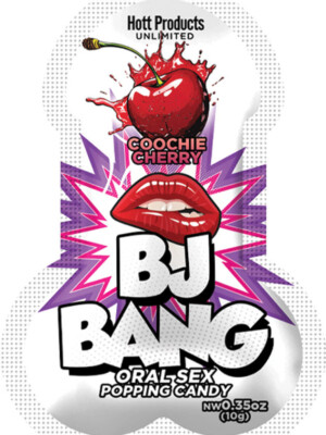 bj bang 1pc oral sex popping candy cherry 10gm