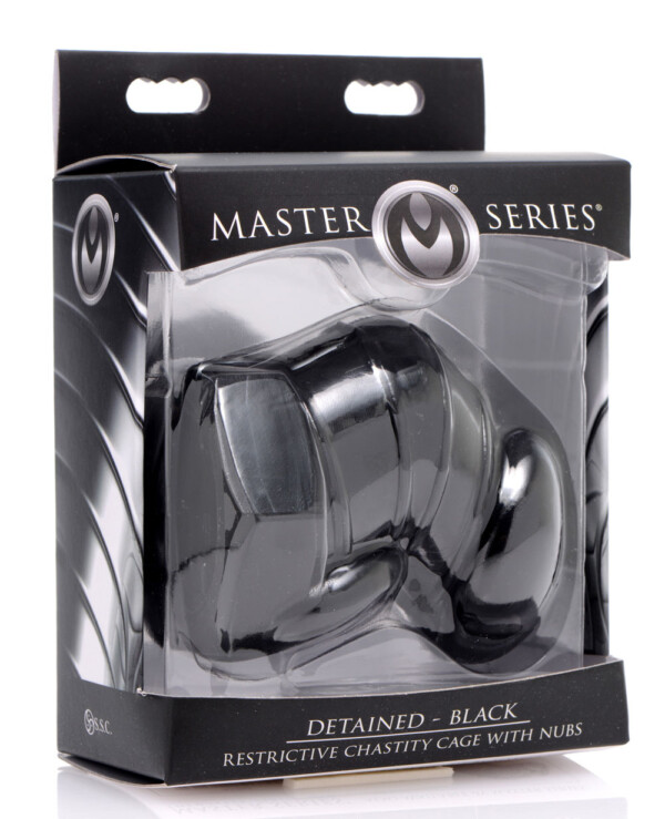 master series detained black restrictive chastity cage master series detained black restrictive chastity cage