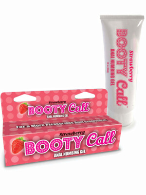 booty call anal numbing gel 1.5 oz strawberry booty call anal numbing gel 1.5 oz strawberry