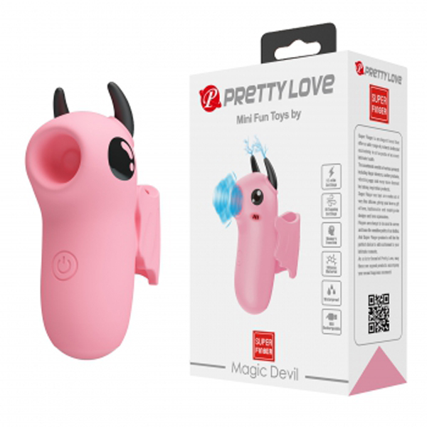magic devil finger vibrator pink
