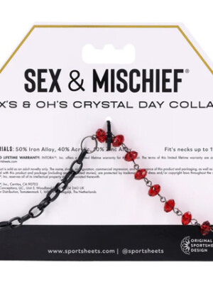 ex's and oh's crystal day collar ex's and oh's crystal day collar