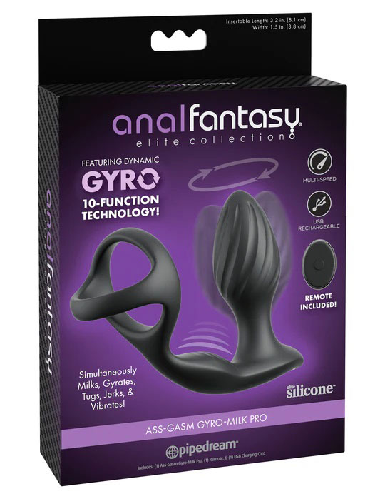 anal ass gasm gyro milk pro black