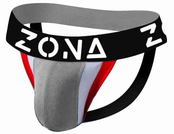 grey apex jockstrap medium