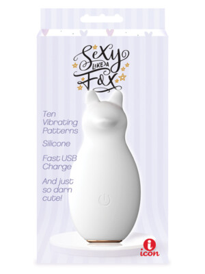 buzzy buddies sexy like a fox white buzzy buddies sexy like a fox white