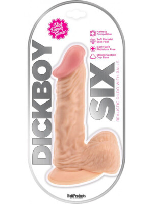 dick boy 6 inch dildo flesh