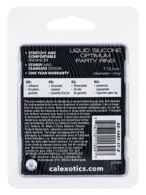 alpha liquid silicone optimum party ring
