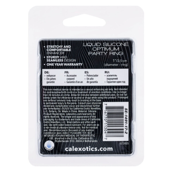 alpha liquid silicone optimum party ring