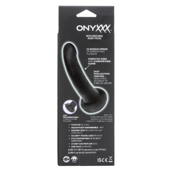 onyxxx rechargeable rider probe black