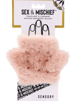 peaches 'n creame spiked sensory glove peaches 'n creame spiked sensory glove