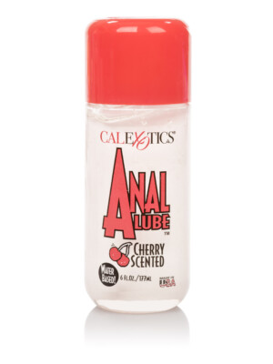 anal lube 6 oz cherry scented