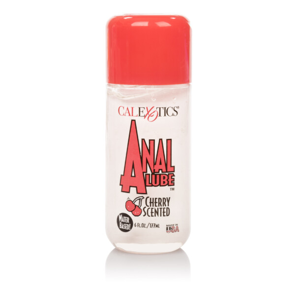 anal lube 6 oz cherry scented