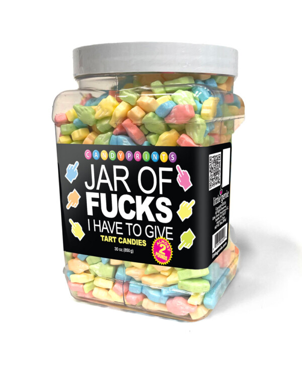 jar of fucks i have to give 2lb tart candy