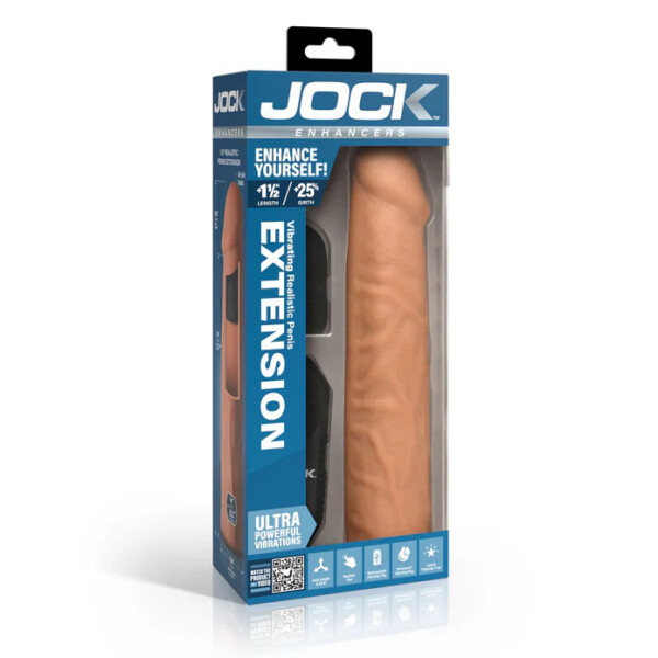 jock vibrating penis extension with remote medium jock vibrating penis extension with remote medium
