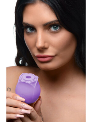 bloomgasm wild rose 10x suction clit stimulator purple