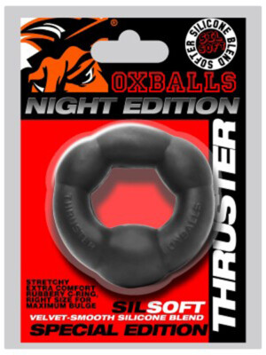 thruster bulge lifter cockring black