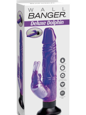 waterproof bunny wall bangers deluxe purple