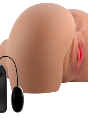 mila realistic vagina and ass vibrator tan mila realistic vagina and ass vibrator tan