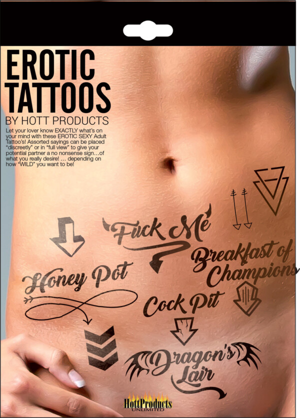erotic tattoo's assorted pack erotic tattoo's assorted pack