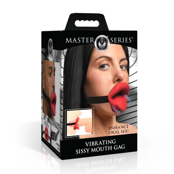vibrating sissy mouth gag