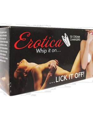 erotica whip cream chargers 50 ct erotica whip cream chargers 50 ct
