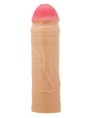 chane extended penis sleeve light chane extended penis sleeve light