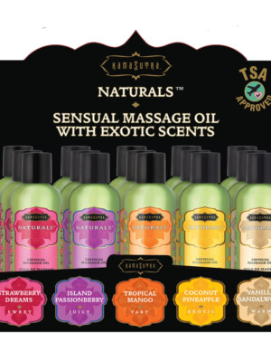 naturals massage oil pre pack